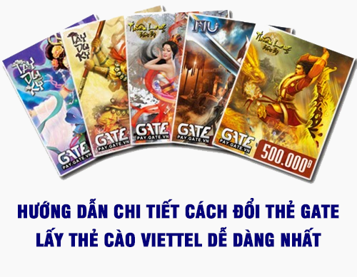 Hướng dẫn chi tiết Cách đổi thẻ Gate lấy thẻ cào Viettel dễ dàng nhất - Ảnh 3