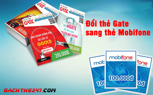 Cách đổi thẻ Gate sang thẻ Mobifone chiết khấu tốt nhất thị trường - Ảnh 2