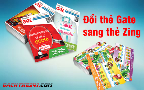 Đổi thẻ Gate sang thẻ Zing với chiết khấu cực tốt - Ảnh 2