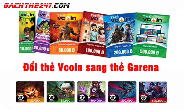 Đổi thẻ Vcoin sang thẻ Garena ở đâu uy tín nhất ? - Ảnh 2