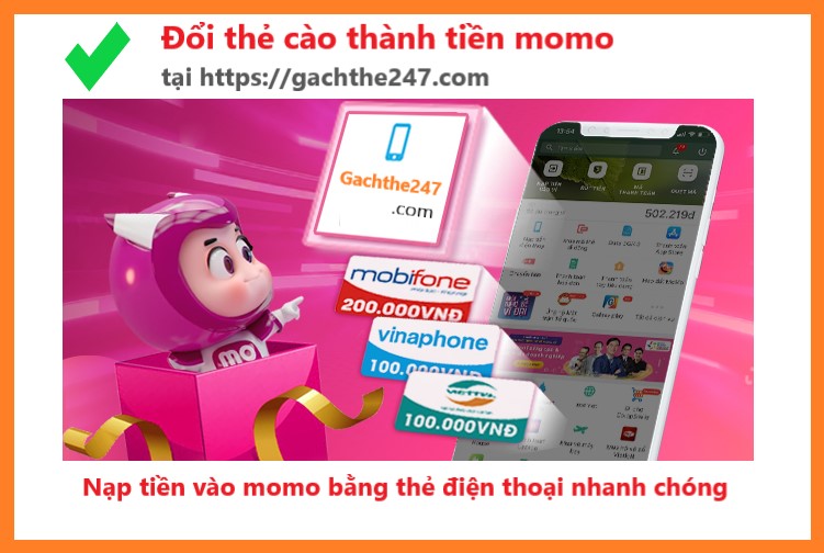 Đổi Thẻ Cào Thành Tiền MoMo và Các Ví Điện Tử - Nhận Tiền Ngay - Ảnh 3