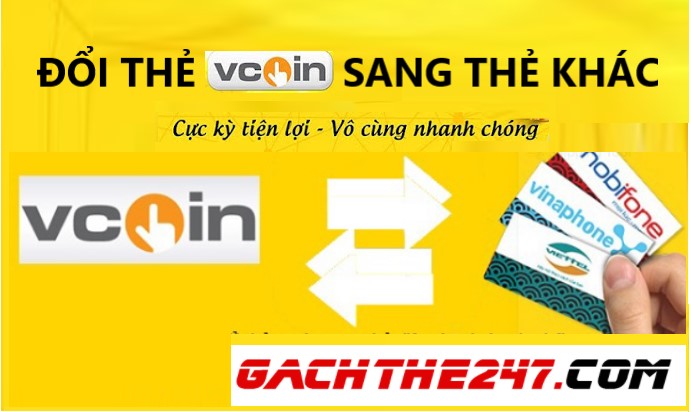 Đổi thẻ Vcoin sang thẻ khác 100% uy tín thành công - Gạch thẻ 247 - Ảnh 2