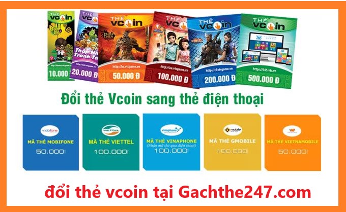 Đổi thẻ Vcoin sang thẻ khác 100% uy tín thành công - Gạch thẻ 247 - Ảnh 3